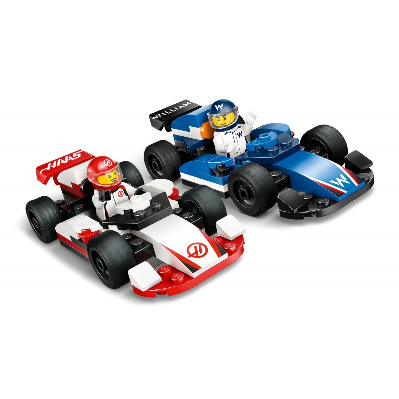 LEGO Voitures de course de F1® Williams Racing et Haas F1®