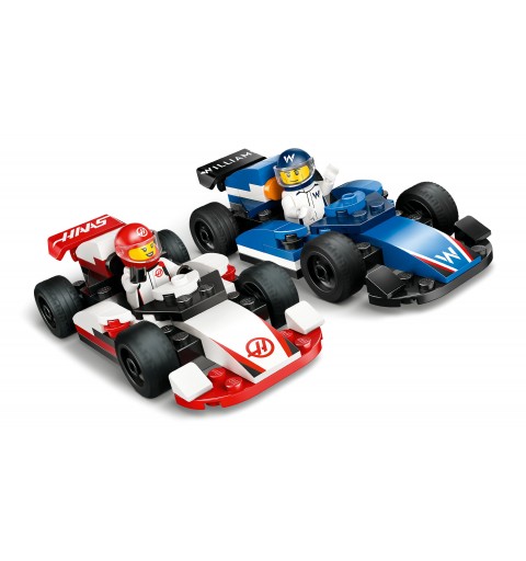 LEGO F1® Williams Racing & Haas F1® Race Cars
