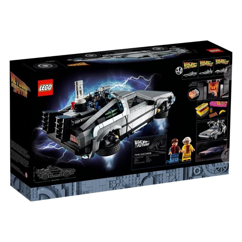 LEGO Creator Macchina del tempo Ritorno al futuro
