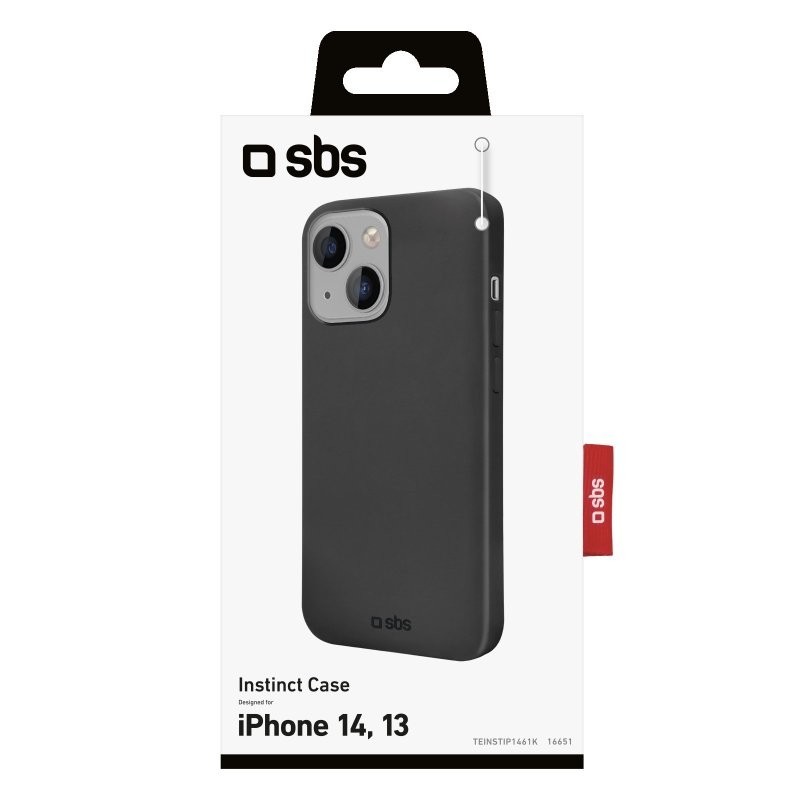 SBS TEINSTIP1461K mobile phone case 15.5 cm (6.1") Cover Black