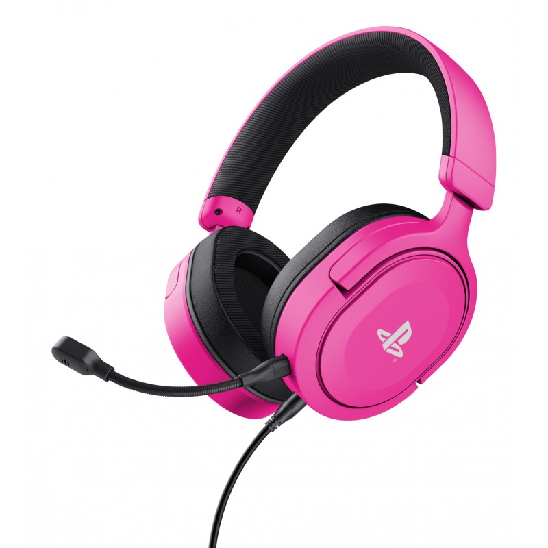 Trust GXT 498P Forta Kopfhörer Kabelgebunden Kopfband Gaming Pink