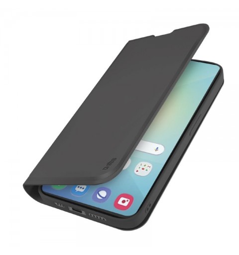 SBS TEWALSAS25K mobile phone case 15.8 cm (6.2") Folio Black