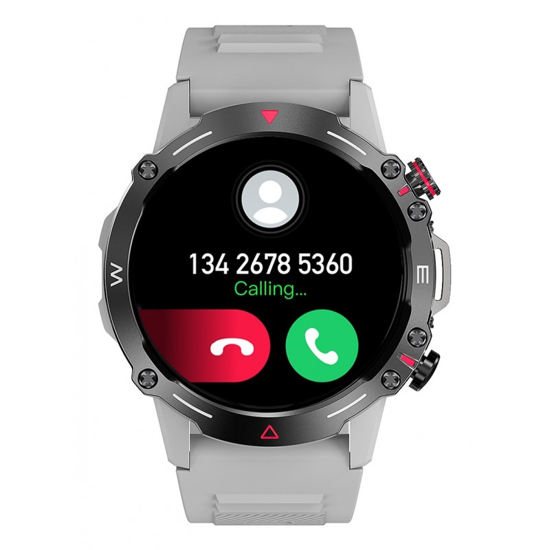 Trevi T-FIT 510 A 3,63 cm (1.43") AMOLED Digital 466 x 466 Pixeles Pantalla táctil Gris