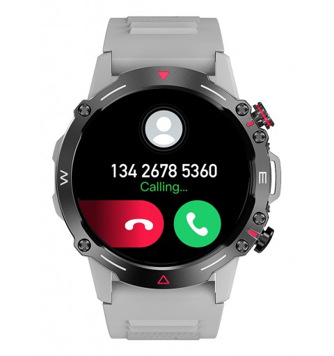 Trevi T-FIT 510 A 3,63 cm (1.43") AMOLED Digital 466 x 466 Pixeles Pantalla táctil Gris