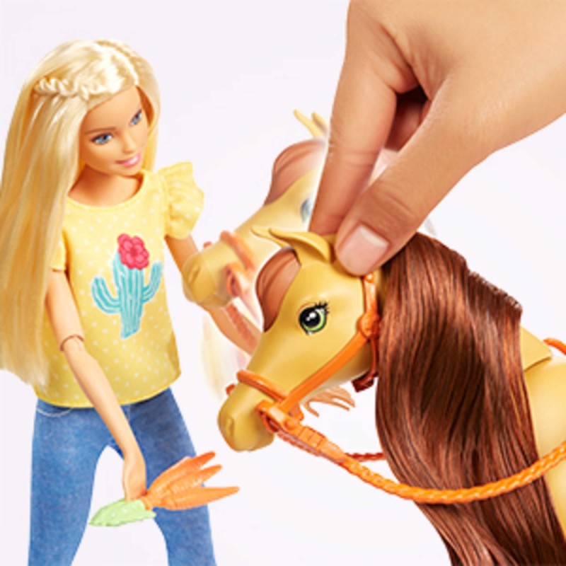 Barbie – Coffret et Chelsea Amies des Chevaux