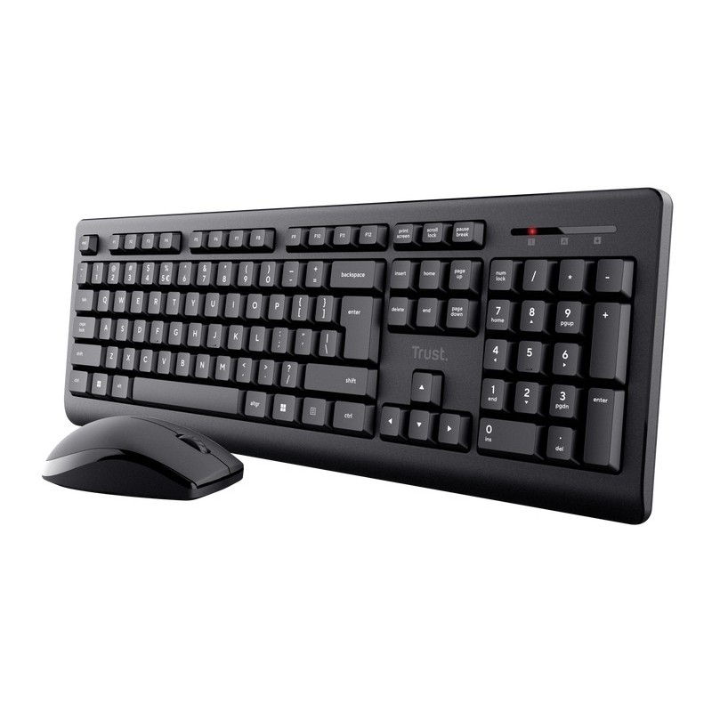 Trust Primo keyboard Mouse included Office RF Wireless QWERTY Italian Black