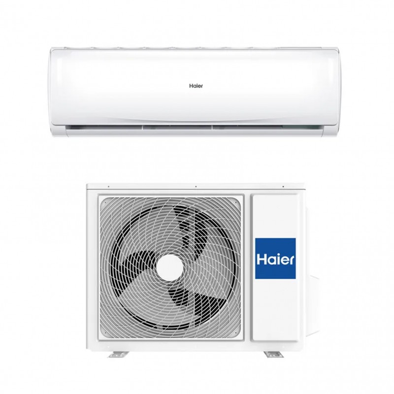 Haier HAS09TAAIN + H1U09TAAOUT Air Conditioner Kit Trendy 9000Btu (2.5Kw) A++/A+ WiFi Inverter R32 White