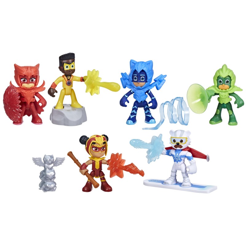 PJ Masks Meet The Power Heroes