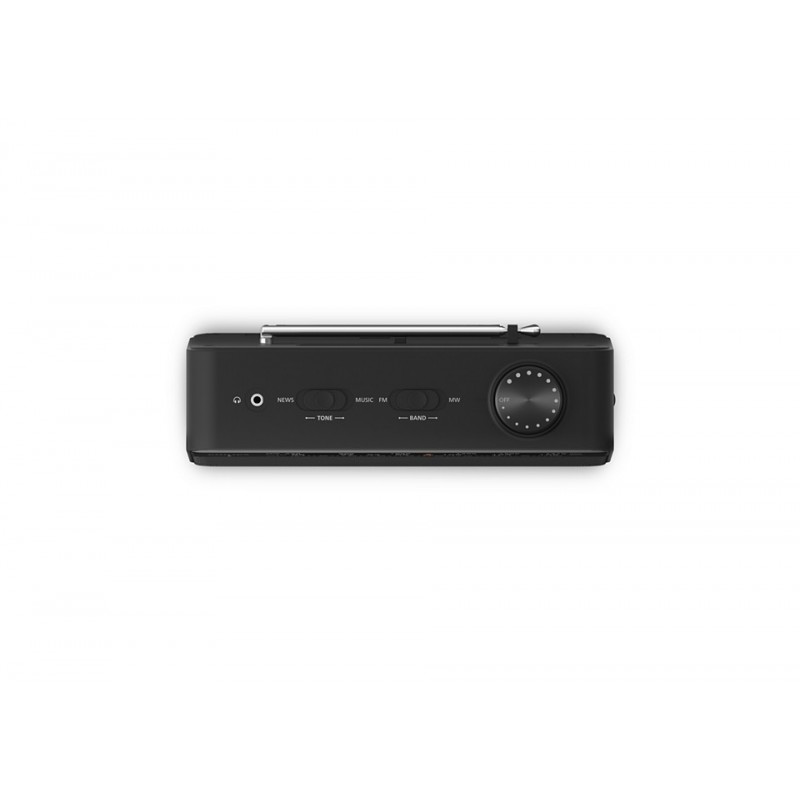Philips TAR2509 10 radio Portátil Analógica Negro