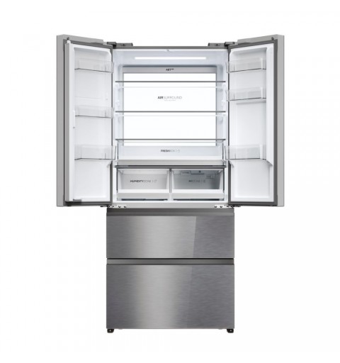 Haier HFR7819ENGC frigo américain Pose libre 504 L E Acier inoxydable