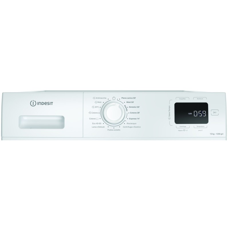 Indesit IM 1072 MY TIME IT lavatrice Caricamento frontale 10 kg 1200 Giri min Bianco
