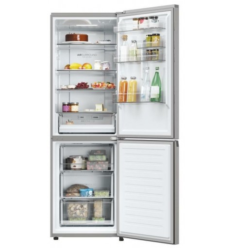 Haier 2D 60 Serie 3 HDPW3618DNPK(IT) Freistehend 352 l D Silber