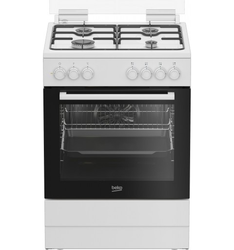 Beko FBE62011WC Freistehender Herd A Elektro Gaskochfeld Weiß