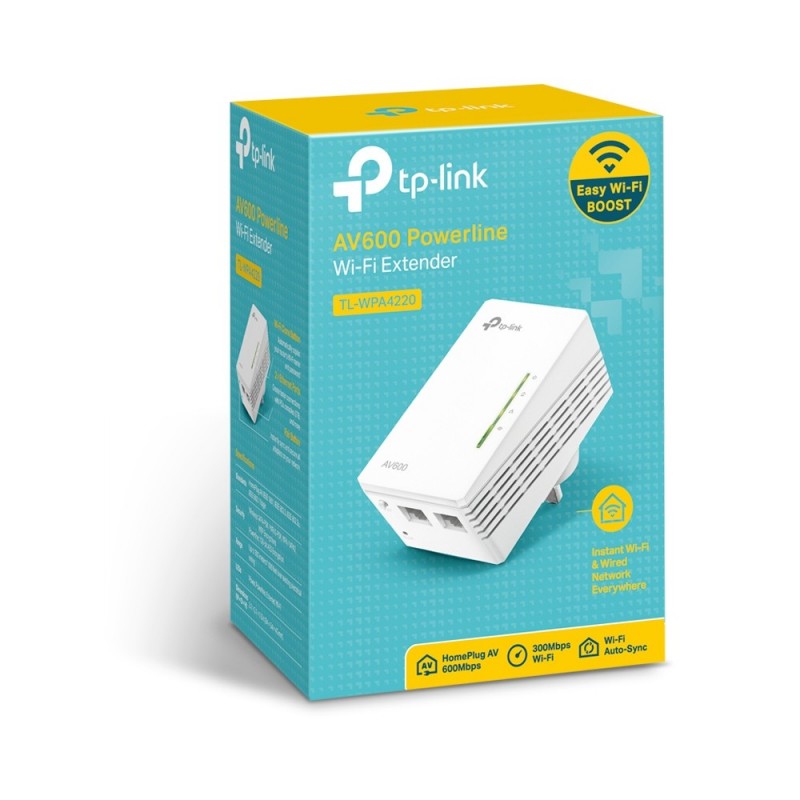 TP-Link TL-WPA4220 600 Mbit s Ethernet LAN WLAN Weiß 1 Stück(e)