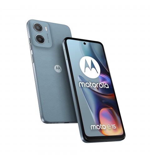 Motorola moto e15 16,9 cm (6.67") SIM doble Android 14 Go edition 4G USB Tipo C 2 GB 64 GB 5200 mAh Azul