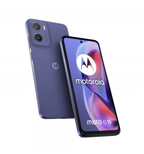 Motorola moto e15 16,9 cm (6.67") Dual-SIM Android 14 Go edition 4G USB Typ-C 2 GB 64 GB 5200 mAh Lavendel