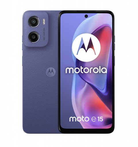 Motorola moto e15 16,9 cm (6.67") SIM doble Android 14 Go edition 4G USB Tipo C 2 GB 64 GB 5200 mAh Lavanda