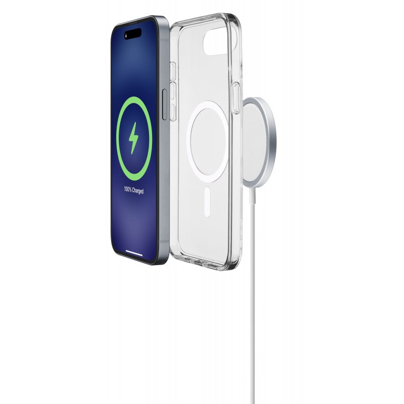 Cellularline CLEARMAGIPHSE4T funda para teléfono móvil 15,5 cm (6.1") Transparente
