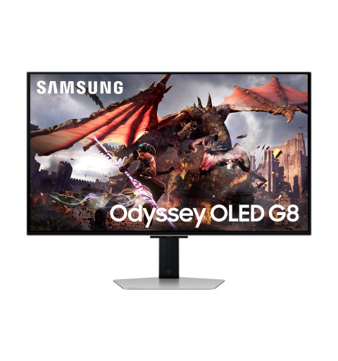 Samsung G80SD écran plat de PC 81,3 cm (32") 3840 x 2160 pixels 4K Ultra HD OLED Argent