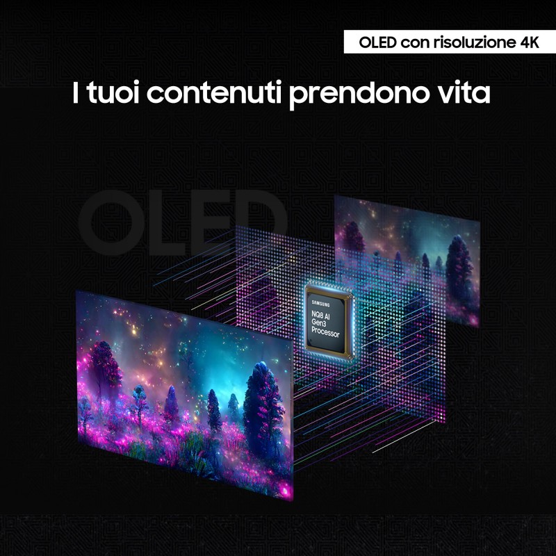 Samsung G80SD Computerbildschirm 81,3 cm (32") 3840 x 2160 Pixel 4K Ultra HD OLED Silber