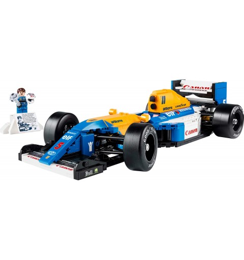 LEGO Williams Racing FW14B y Nigel Mansell