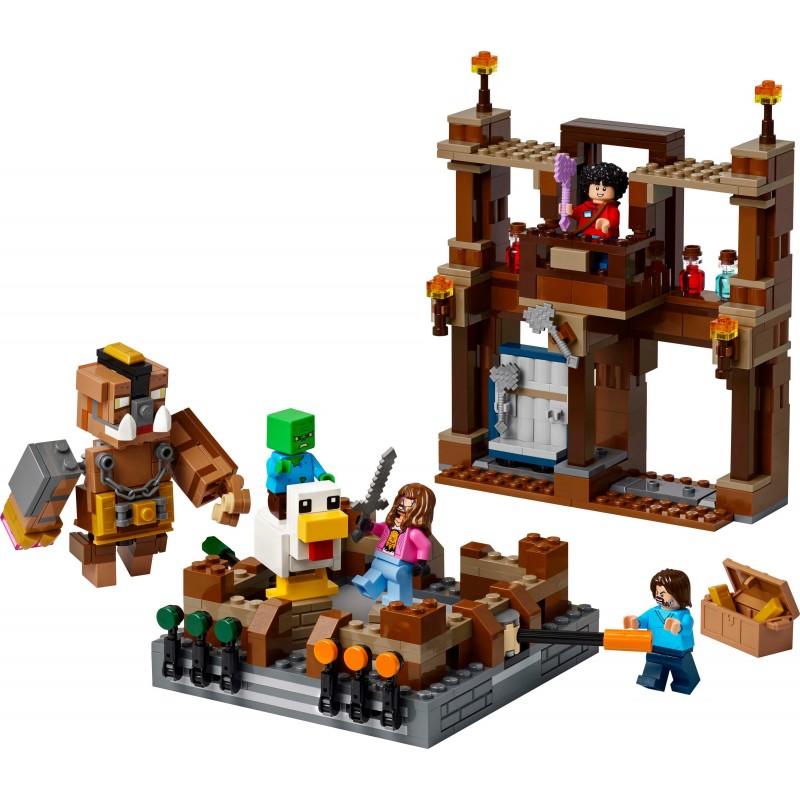 LEGO Waldanwesen mit Boxring