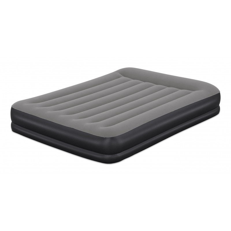 Bestway Matelas gonflable 2 places Queen Tritech avec pompe USB intégrée 2,03 m x 1,52 m x 36 cm