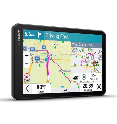 Garmin dēzl LGV720 Navigationssystem Fixed 17,6 cm (6.95") TFT Touchscreen 242 g Schwarz