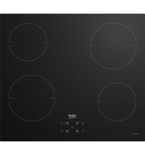 Beko Piano a Induzione HII64401QT, 4 Zone, 60 cm