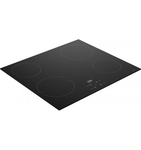 Beko HII64401QT Schwarz Integriert 60 cm Zonen-Induktionskochfeld 4 Zone(n)