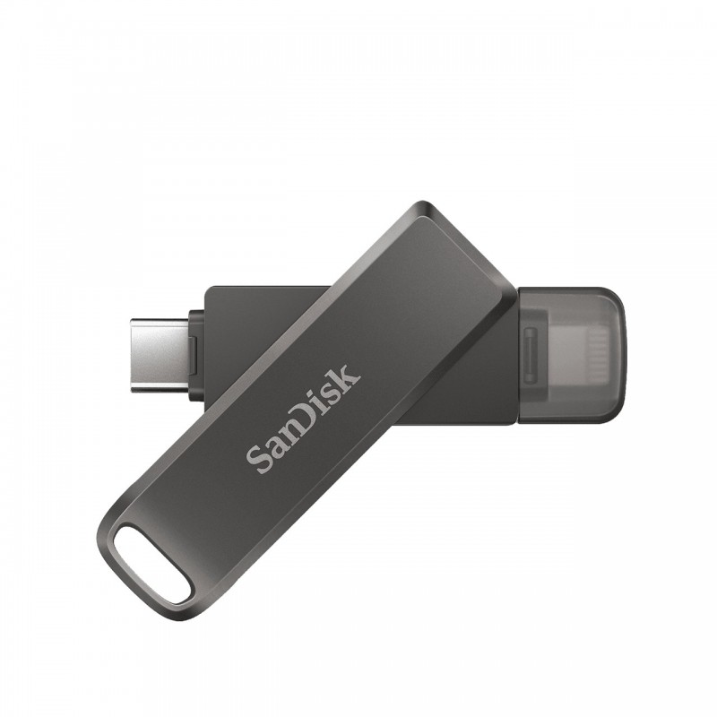SanDisk iXpand USB-Stick 128 GB USB Type-C Lightning 3.2 Gen 1 (3.1 Gen 1) Schwarz