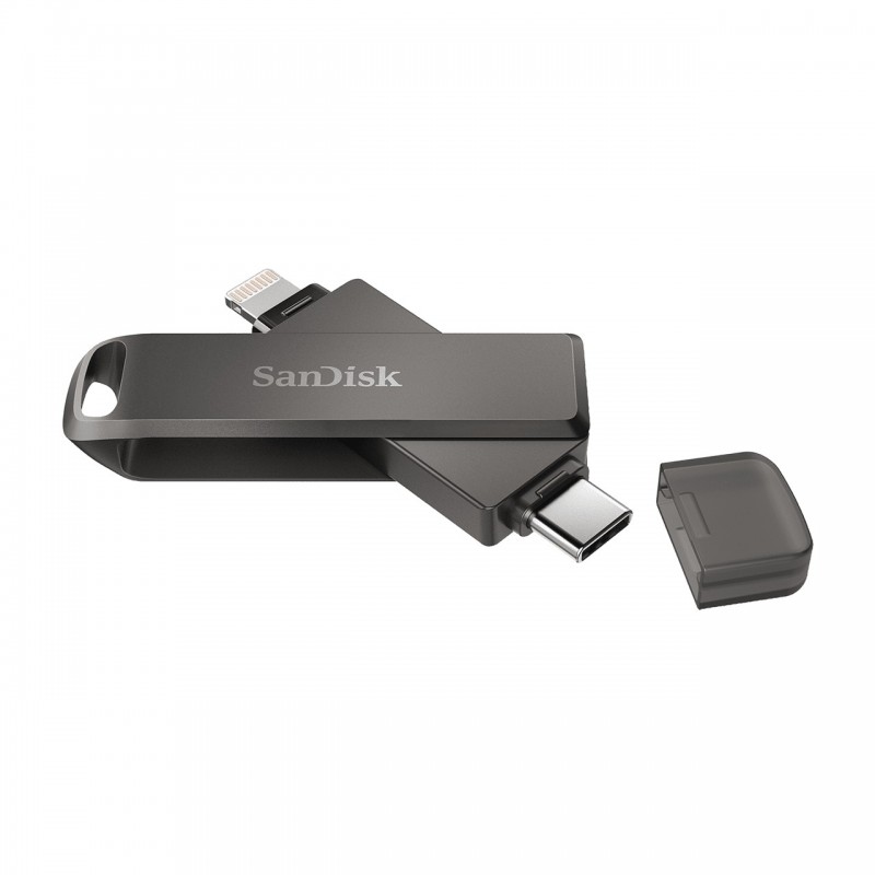 SanDisk iXpand USB-Stick 128 GB USB Type-C Lightning 3.2 Gen 1 (3.1 Gen 1) Schwarz