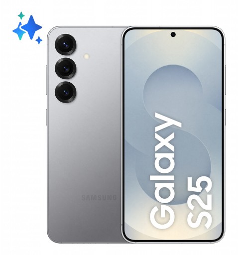 Samsung Galaxy S25 15.8 cm (6.2") Dual SIM Android 15 5G USB Type-C 12 GB 512 GB 4000 mAh Silver
