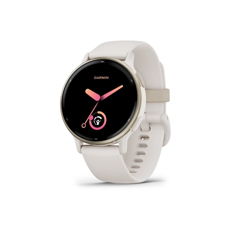Garmin Vivoactive 5 3,05 cm (1.2") AMOLED Digitale 390 x 390 Pixel Touch screen Bianco Wi-Fi GPS (satellitare)