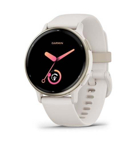 Garmin Vivoactive 5 3,05 cm (1.2") AMOLED Digitale 390 x 390 Pixel Touch screen Bianco Wi-Fi GPS (satellitare)