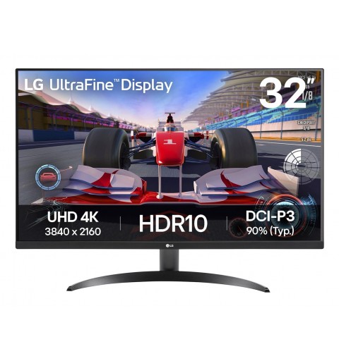LG 32UR500K-B computer monitor 80 cm (31.5") 3840 x 2160 pixels 4K Ultra HD LCD Black