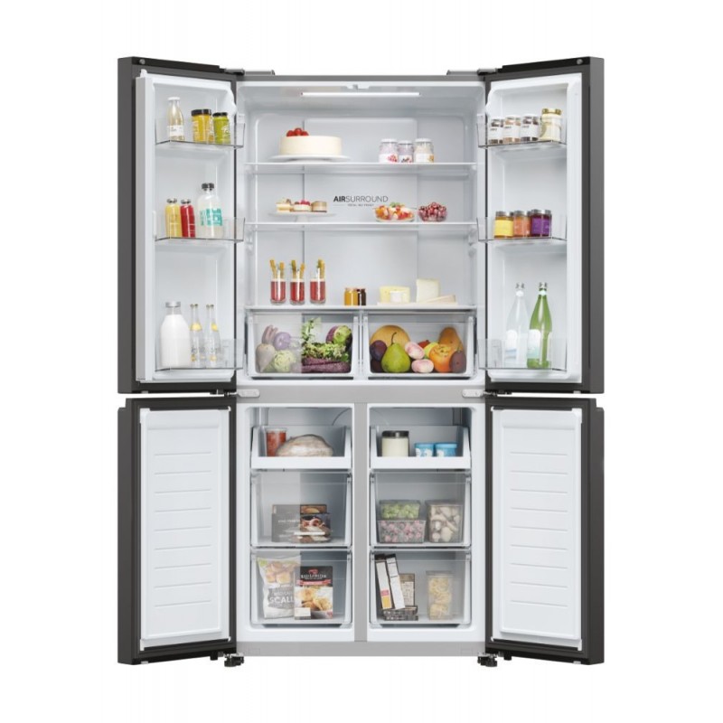 Haier Cube 83 Serie 3 HCR3818ENPT frigo américain Pose libre 467 L E Anthracite