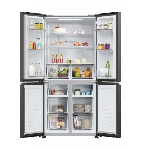 Haier Cube 83 Serie 3 HCR3818ENPT frigo américain Pose libre 467 L E Anthracite