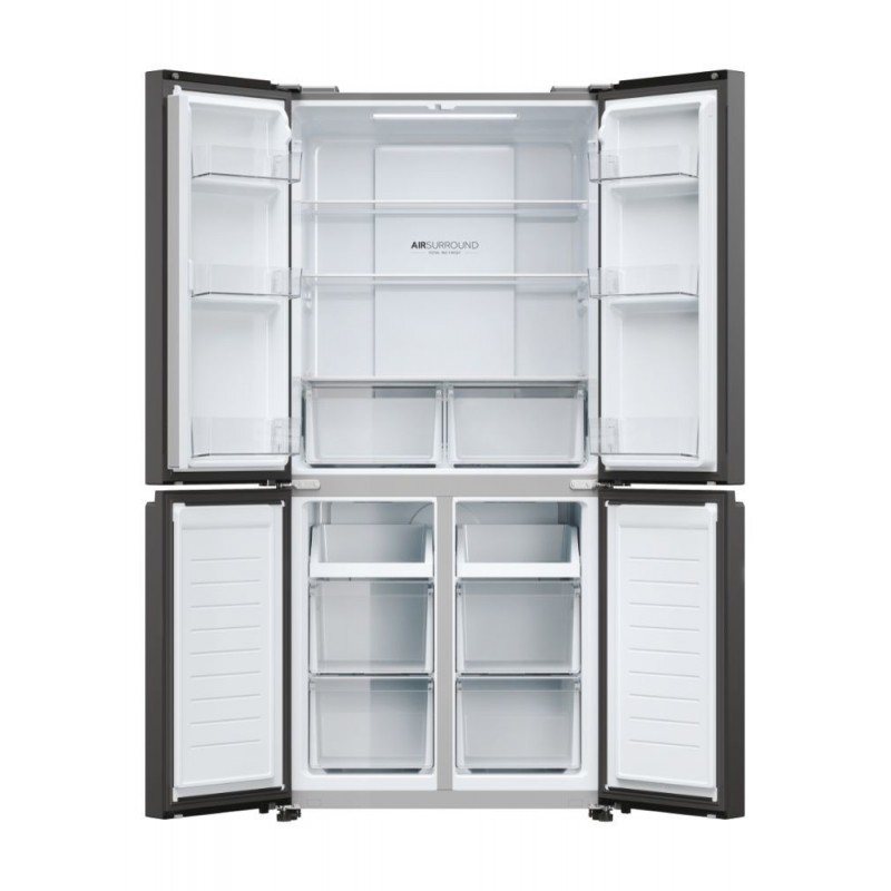 Haier Cube 83 Serie 3 HCR3818ENPT frigo américain Pose libre 467 L E Anthracite