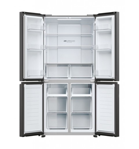 Haier Cube 83 Serie 3 HCR3818ENPT frigo américain Pose libre 467 L E Anthracite
