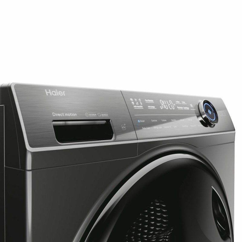 Haier I-Pro Series 7 Plus HW100-BD14IGIS8U1 Waschmaschine Frontlader 10 kg 1400 RPM Anthrazit