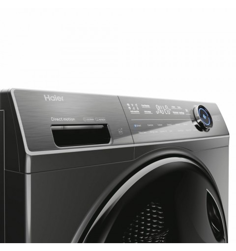 Haier I-Pro Series 7 Plus HW100-BD14IGIS8U1 Waschmaschine Frontlader 10 kg 1400 RPM Anthrazit