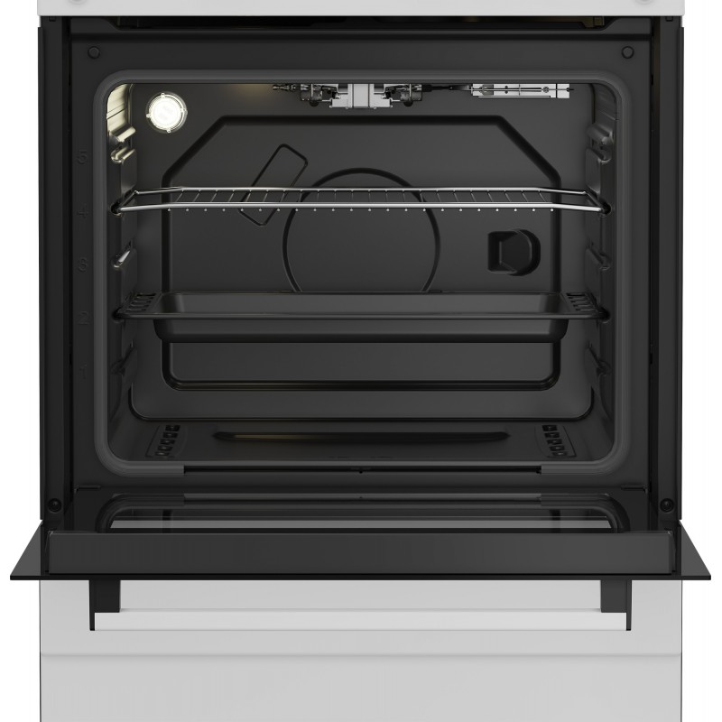 Beko FBG62010DW Cocina independiente A Gas Encimera de gas Blanco