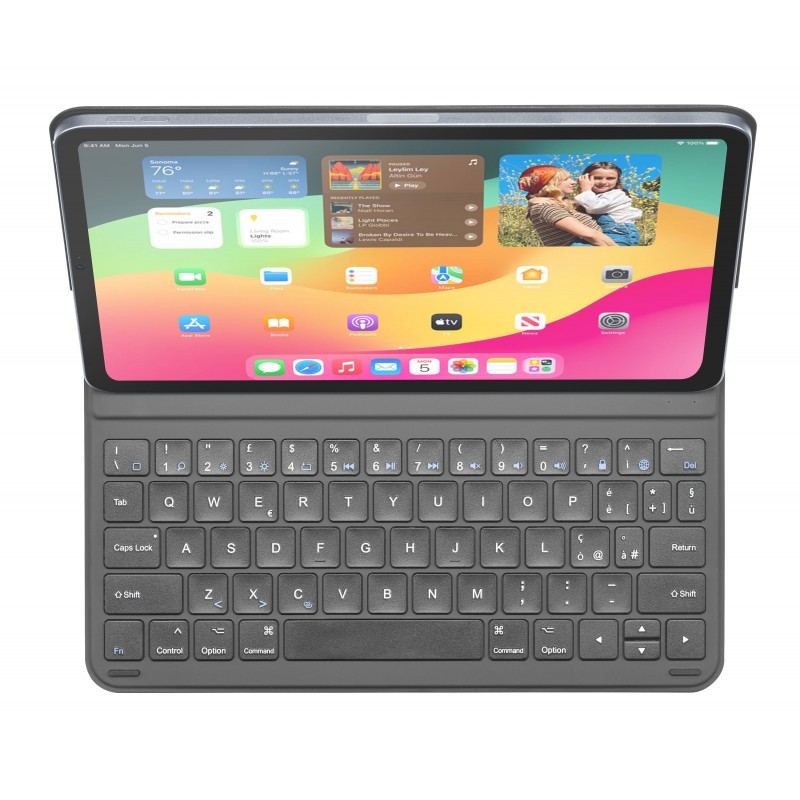 Cellularline KEYBOARDCASEIPADK Tablet-Schutzhülle 27,9 cm (11") Flip case Schwarz