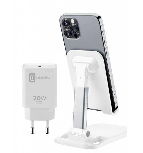 Cellularline Charge & Stand Kit - iPhone 8 or later