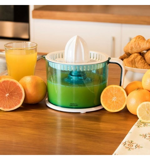 Cecotec ZitrusEasy Basic Presse-agrumes 40 W Transparent, Turquoise, Blanc
