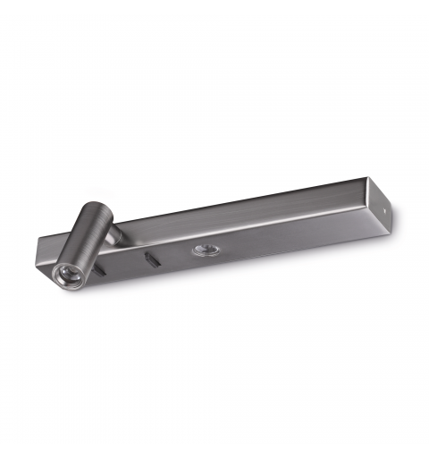 Ideal Lux BONNE NUIT-1 AP NICKEL Mod. 336770 Lampada Da Parete 2 Luci