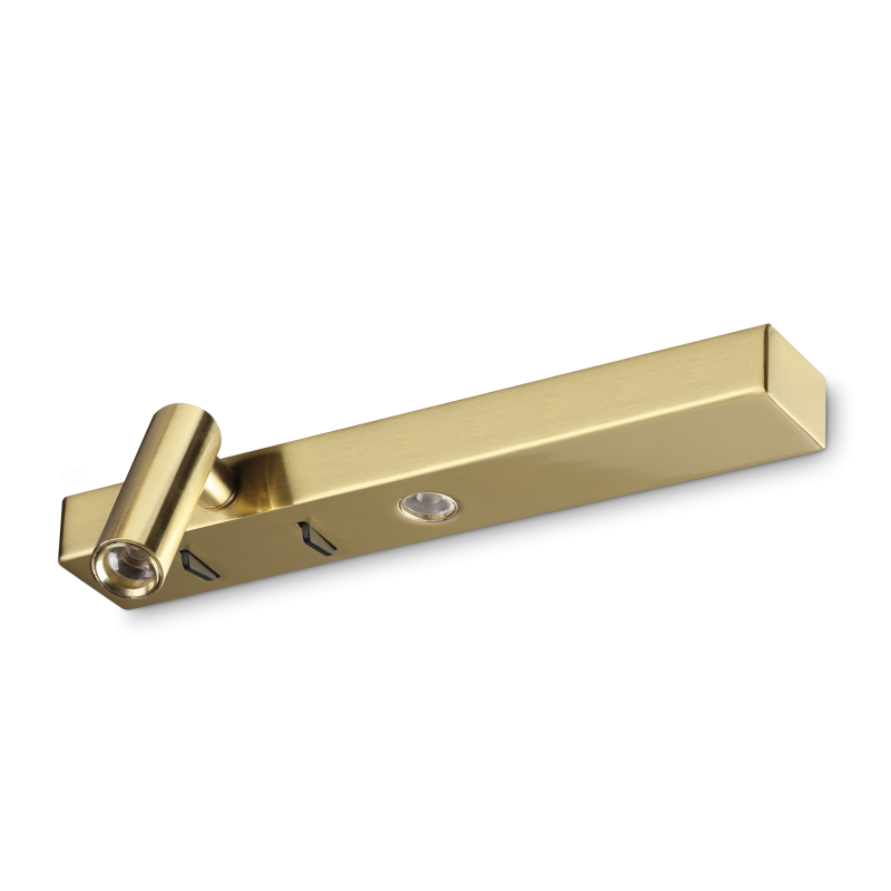 Ideal Lux BONNE NUIT-1 AP OTTONE Mod. 336800 Lampada Da Parete 2 Luci