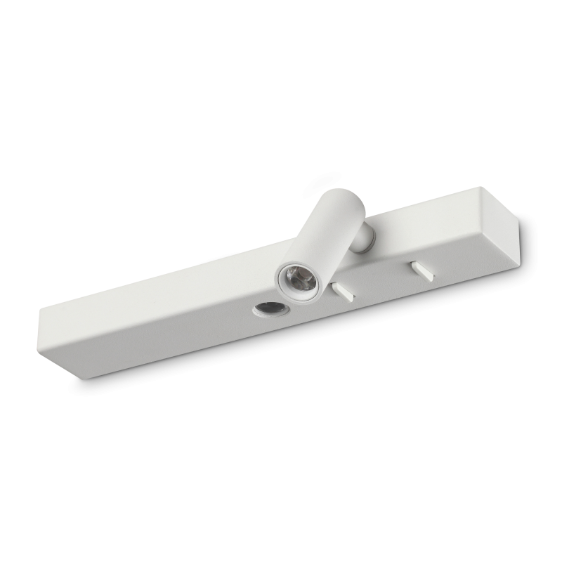 Ideal Lux BONNE NUIT-2 AP BIANCO Mod. 345499 Lampada Da Parete 2 Luci