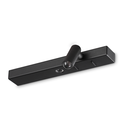 Ideal Lux BONNE NUIT-2 AP NERO Mod. 336817 Lampada Da Parete 2 Luci